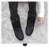 High-Top Snow Boots with Thick Soles and Lace-Up Design - Plus Velvet Insulation for Extra Warmth In Winter.