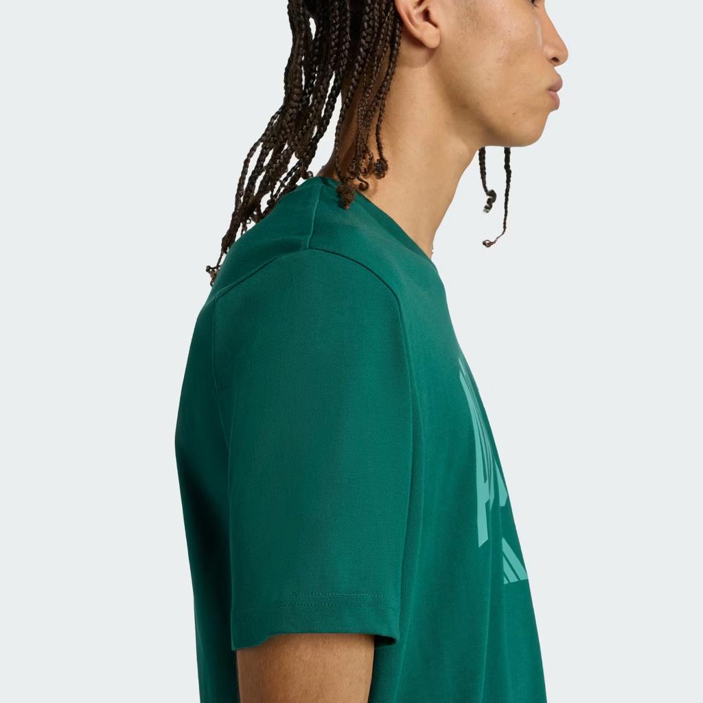 adidas Logo Crew Neck Straight Fit Short Sleeve T-Shirt Men Tops KA7135