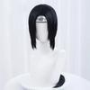 Anime Uchiha Itachi Cosplay Wig Itachi Uchiha Long Straight Black Heat Resistant Synthetic Hair Cosplay Wigs