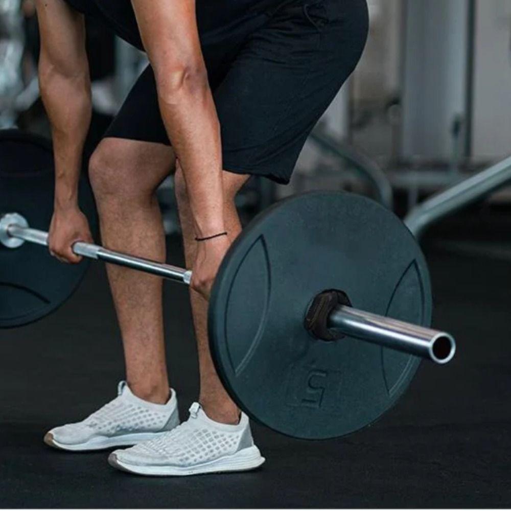 Quick Release Weightlifting Barbell Clamps Hexagon Barbell Collars Barbell Spin Lock  Weightlifting