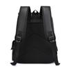 Herren Rucksack PU Leder Rucksack Große Laptop Rucksäcke Männlich Mochilas Schwarz Schultasche Für Teenager Jungen
