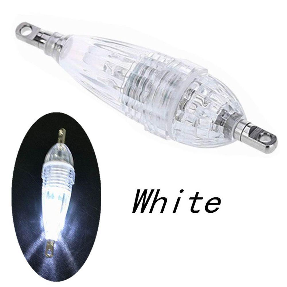 Portable Deep Drop Underwater Durable Fishing Squid Bass Spoon Flash Lamp LED Lure Light