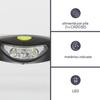 Lampe Frontale Avec 3 Leds Blanches Ultralumineuses