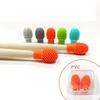 1 Pair Multifuntional Silicone Drumstick Covers Drumstick Cushion Caps for All Percussionists Seeking Noise Reduction