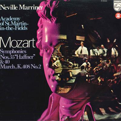 Płyta LP NEVILLE MARRINER/ACADEMY OF ST.MART - Mozart:Symfonie nr 35"Haffner" i 4 X8564 PHILIPS 1977 Japonia Klasyczna Używane