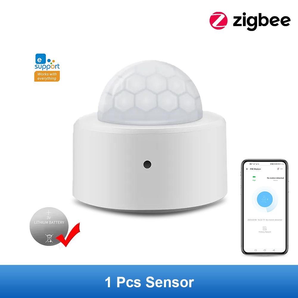 

Zigbee С/Без Подставки PIR Датчик Движения Движение Тела Человека Инфракрасный Детектор Датчик Охранной Сигнализации Работает С Приложением