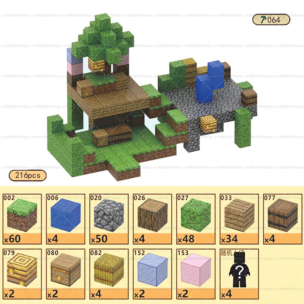 Magnetische Bausteine Mine Welt Magnetwürfel Set für Junge Mädchen Kind Alter 3+ DIY Modell Kinder Stem Montessori Sensorisches Spielzeug Geschenk