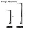 ShineTrip Retractable Light StandOutdoor Portable Camping Light StandMulti-Speed Adjustable Stainless Steel Light Stand