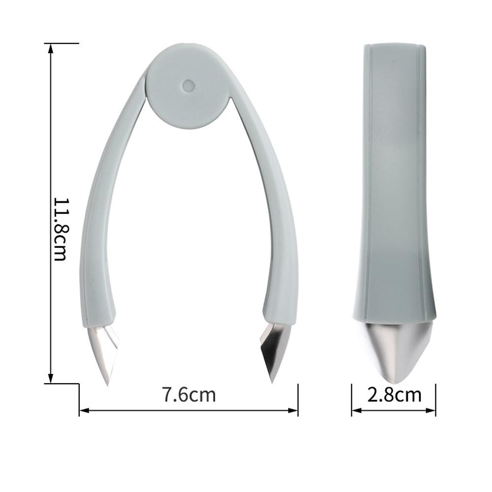 Slicer Strawberry Fruit Tool Kitchen Gadget Seed Remover Clip Top Stem Remover Pineapple Eye Peeler