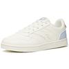 Anta Slip-Resistant Low-Top Skateboard Shoes Women's White Blue Sneakers 922118009-4