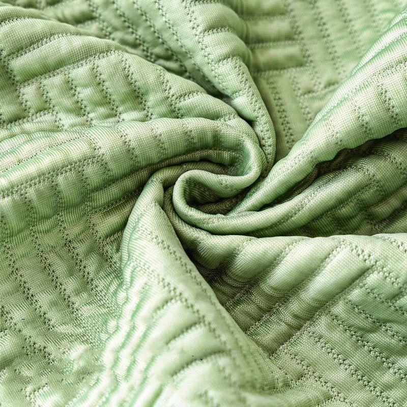 Summer Cool-Feeling Ice Silk Sofa Cover Dustproof All-Inclusive Universal Seat Cushion Covers L-Shaped Corner Couch Slipcovers