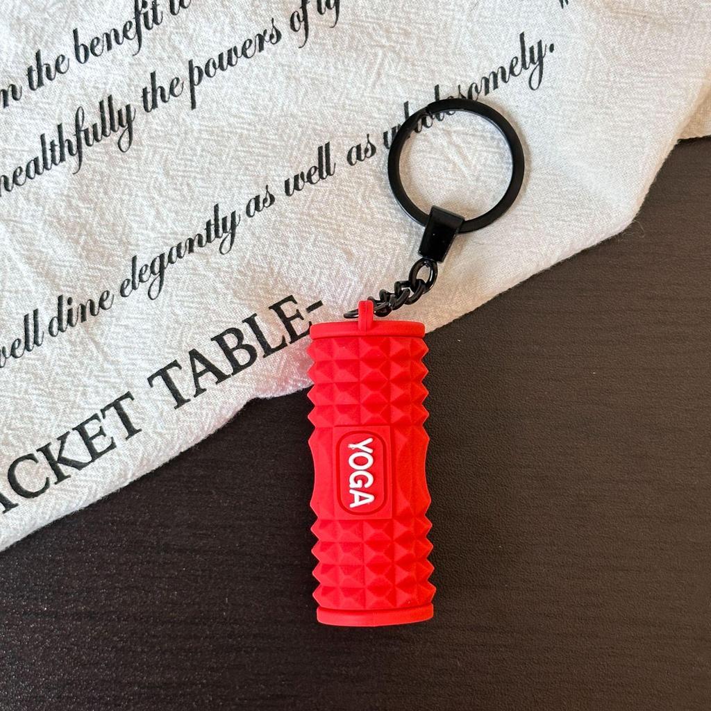 Miu Series Mini Barbell & Dumbbell Plate Keychain Bag Charm