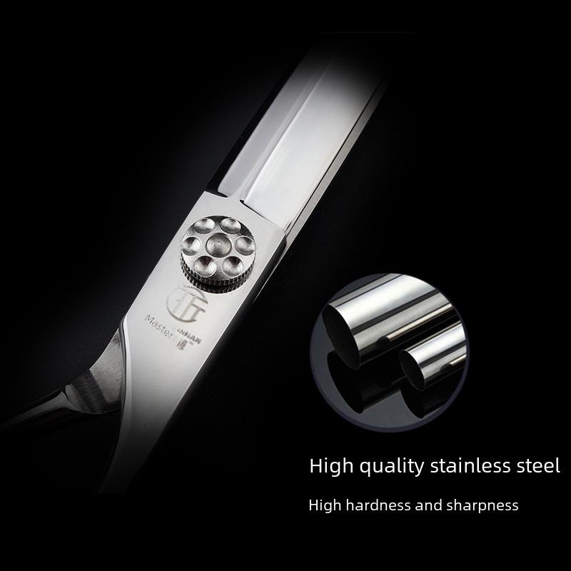Professional 7-Inch Hairdresser Scissors for Hair Cutting & Thinning - Ideal for Bangs & Barber Shops