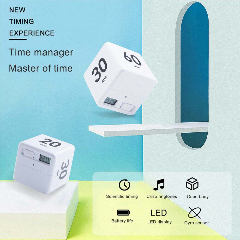 Shower Stopwatch Chronograph Countdown Kitchen Timer Alarm Clock Time Reminder Cooking Tool