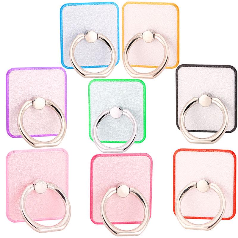 Supporto Anello per Cellulare - Supporto Adesivo Quadrato Carino per Uomo e Donna