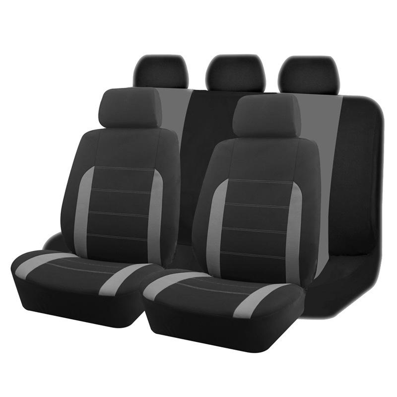 New High Quality Fashion Universal Full Set Car Seat Covers Auto Seat Decoration Rear Front Auto Seat Cover Car Protector Case Cover