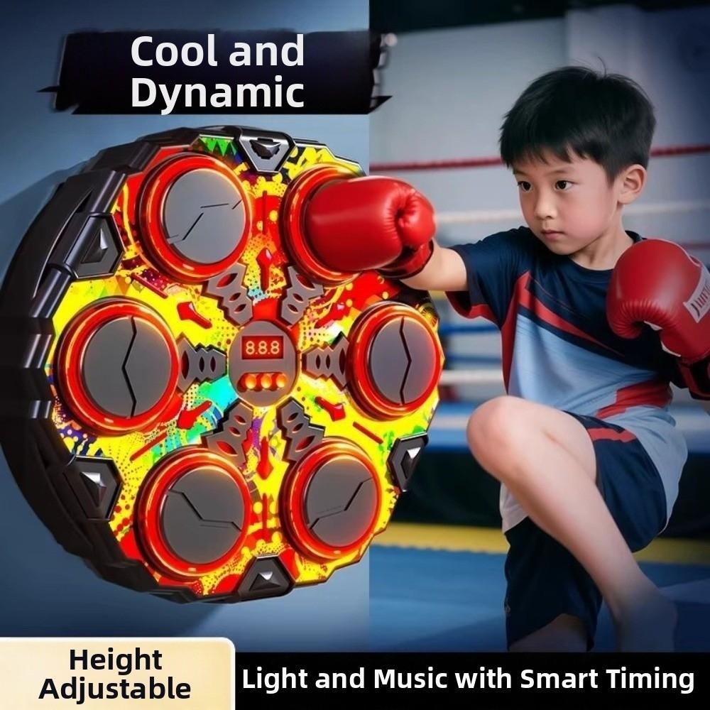 3 Speed Adjustment Smart Music Boxing Machine Reaction Training Equipment Sports Fitness