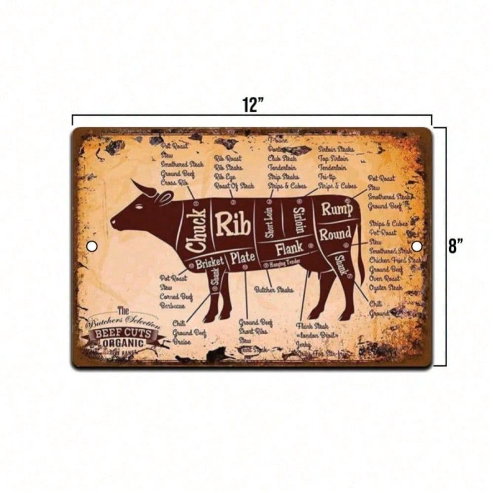 

Retro Metal Tin Sign Wall Decor 20x30cm Vintage Art Plate Home Bar Garden Ornament