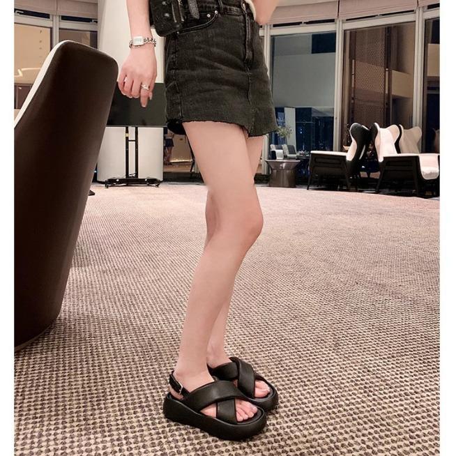Flip-flops children wear grape mother Huizhou women's shoes in summer 2025 spring and summer platform casual shoes simple