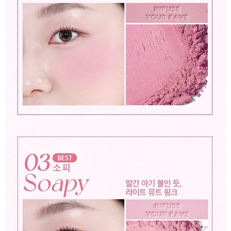 HOLIKA HOLIKA My Fave Infusing Blush - 7 Colors