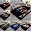 Crystal Velvet Printing Living Room Coffee Table Modern Simple Household Carpet Water-Absorbing Non-Slip Floor Mat