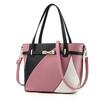 Elegant Pu Patchwork Leather Handbags For Women With Multifunctional Design