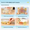 Einweg-Segmentierte Meal Prep Behälter mit Deckeln