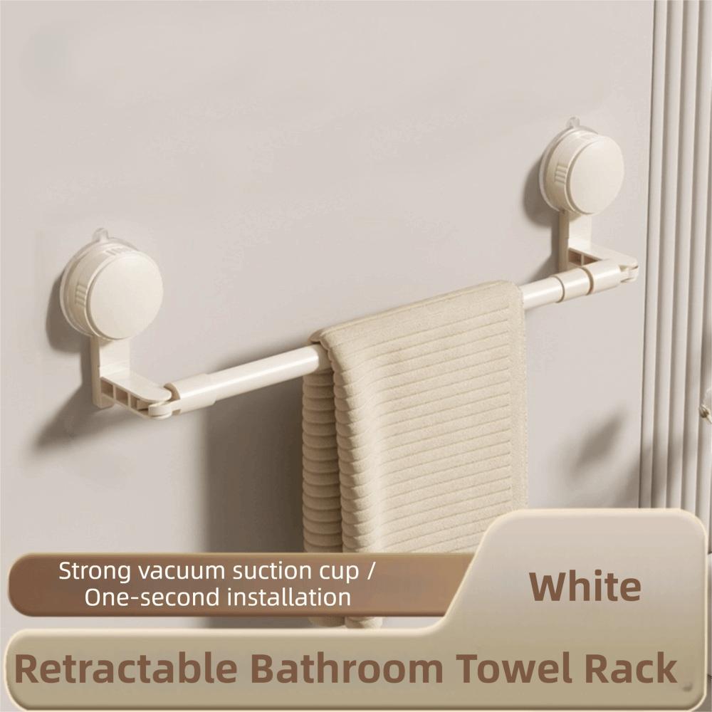 Nail Free Installation Bathroom Towel Rack Wall Mounted Bath Towel Storage Rack  Home