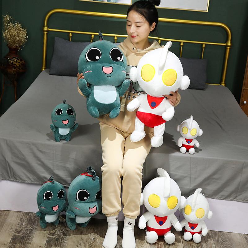 Plushie Monster Ultraman Toy Cute Cartoon Doll Girls Kid Companion Gift Birthday