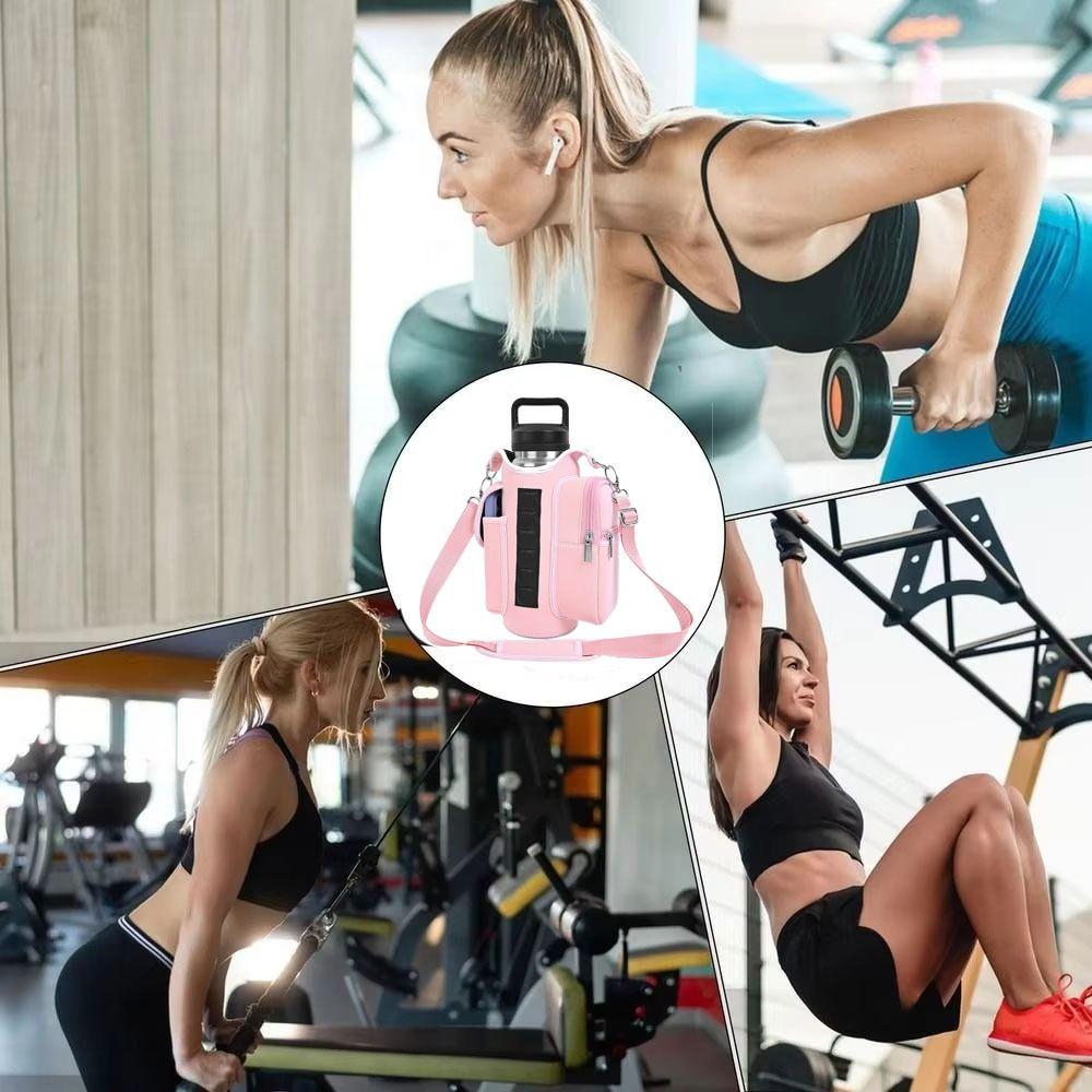 Sac de sport magnétique réglable grande capacité bandoulière sac de sport sac pour bouteille d'eau extérieur