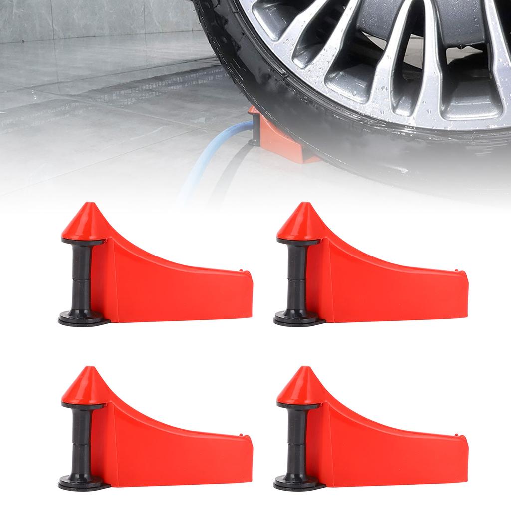 4 Pcs Tire Hose Guard Plastic Preventing Stucking Avoid Snagging Wear Resistant Tire Hose Roller for Car Wash