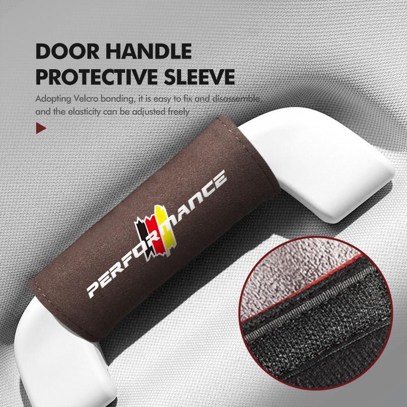 Car Roof Armrest Pull Cover Handle Gloves Protection For BMW X1 X2 X3 X4 X5 X6 X7 G20 G30 6GT E46 E90 E60 F10 E39