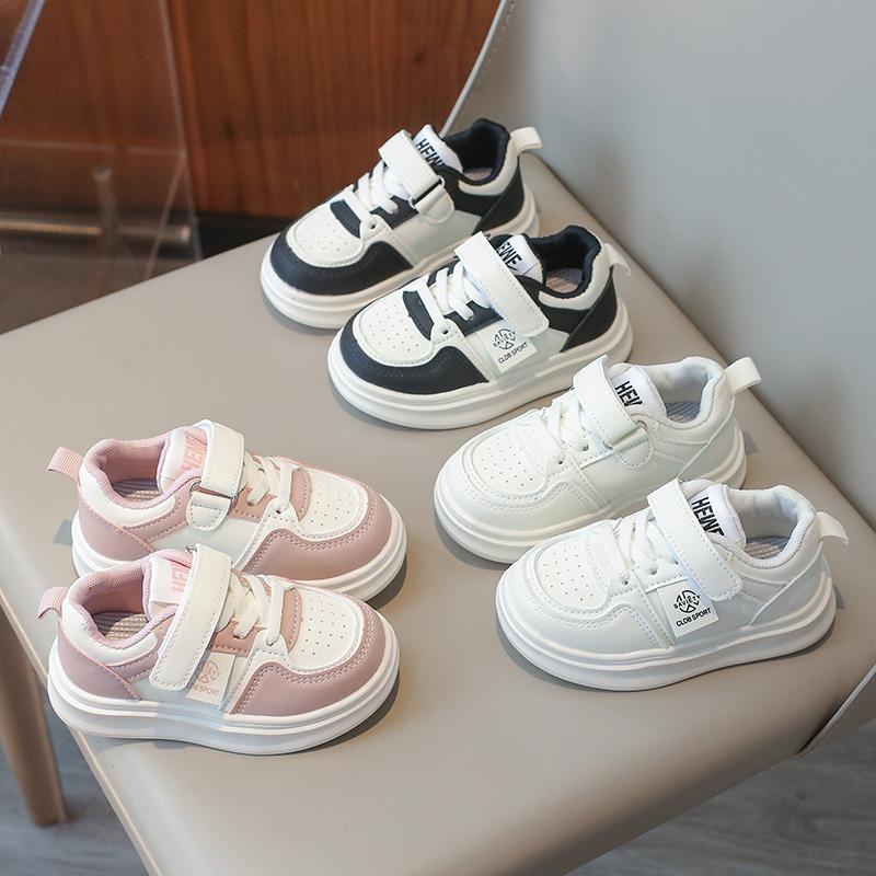 Autumn Bestseller Kids' Shoes, Children's Casual Sneakers, Children's Sneakers, Boys' Korean-Style Soft-Sole Shoes, Girls' White Sneakers.
