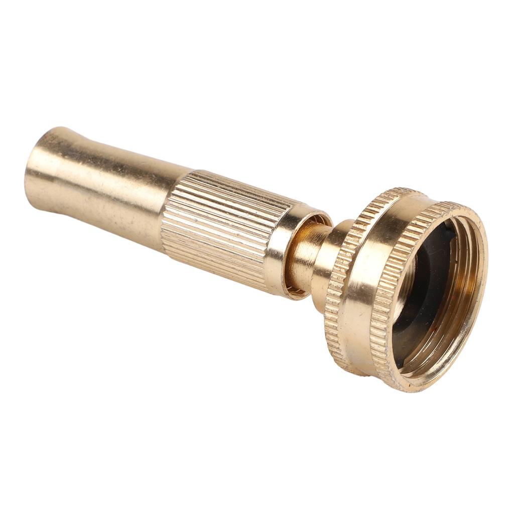 Brass Water Nozzle Garden Hose Nozzle High Pressure Spray