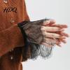 Fake Sleeves for Women Lace Sleeve Cuffs Elastic Wrist Detachable False Romantic Cuffs Elegant Clothing Accessory Wedding Cosplay Halloween