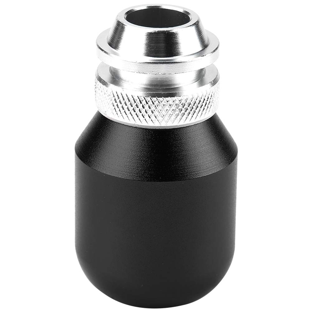 Schaltknauf, Schaltknauf, Automatikschalthebel, Automobil Universelle Modifikation Manueller Griff Schaltkopf Schalthebel (3 Stück) (Schwarz)