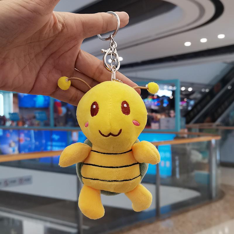Cute Little Turtle Pendant Plush Toy Doll Jenig Turtle Bag Hanging Ornament Keychain Doll