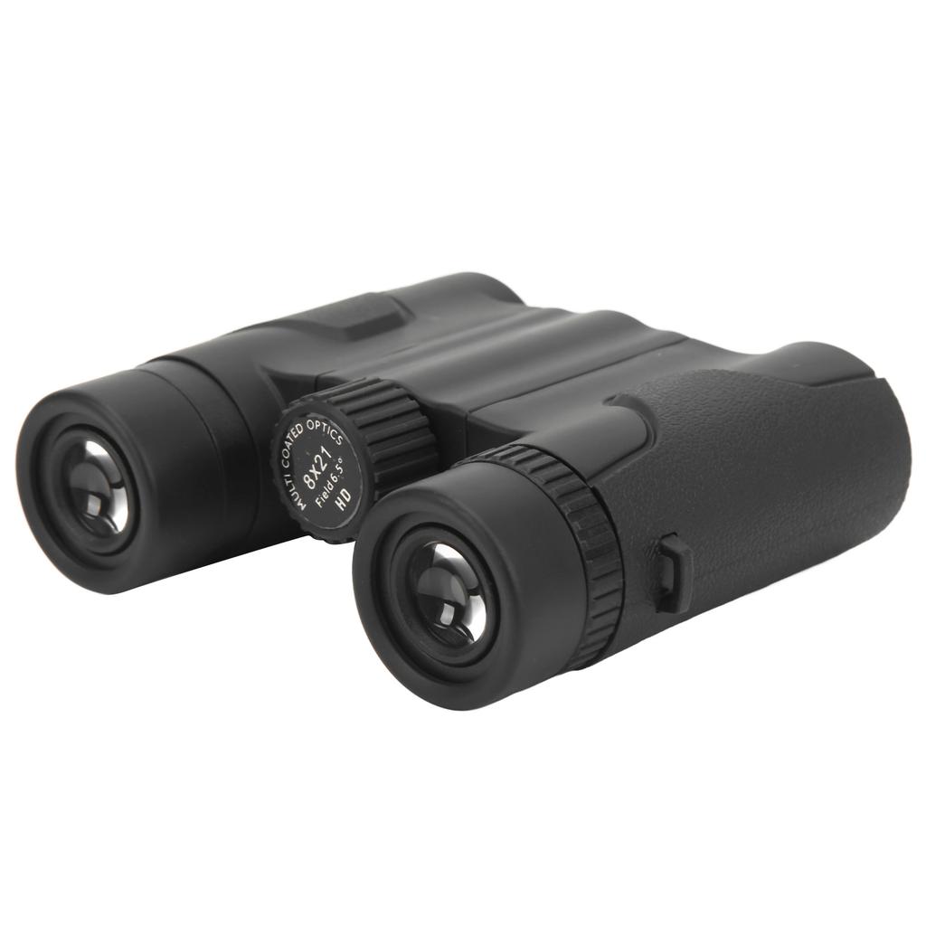 8x21 Pocket Binoculars Folding HD Optical Compact Binoculars for Bird Watching Concert Theater