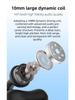 MS8 Bluetooth Bone Conduction Single-Ear Headset with Clip-On, Non-In-Ear, Hanging Ear Style, and TWS Technology.