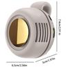 Small Fan with Clip USB Charging Air Cooler Small Portable Bladeless Clip On Fan for Dorm Beach Nursery Gym Travel Tent Camping