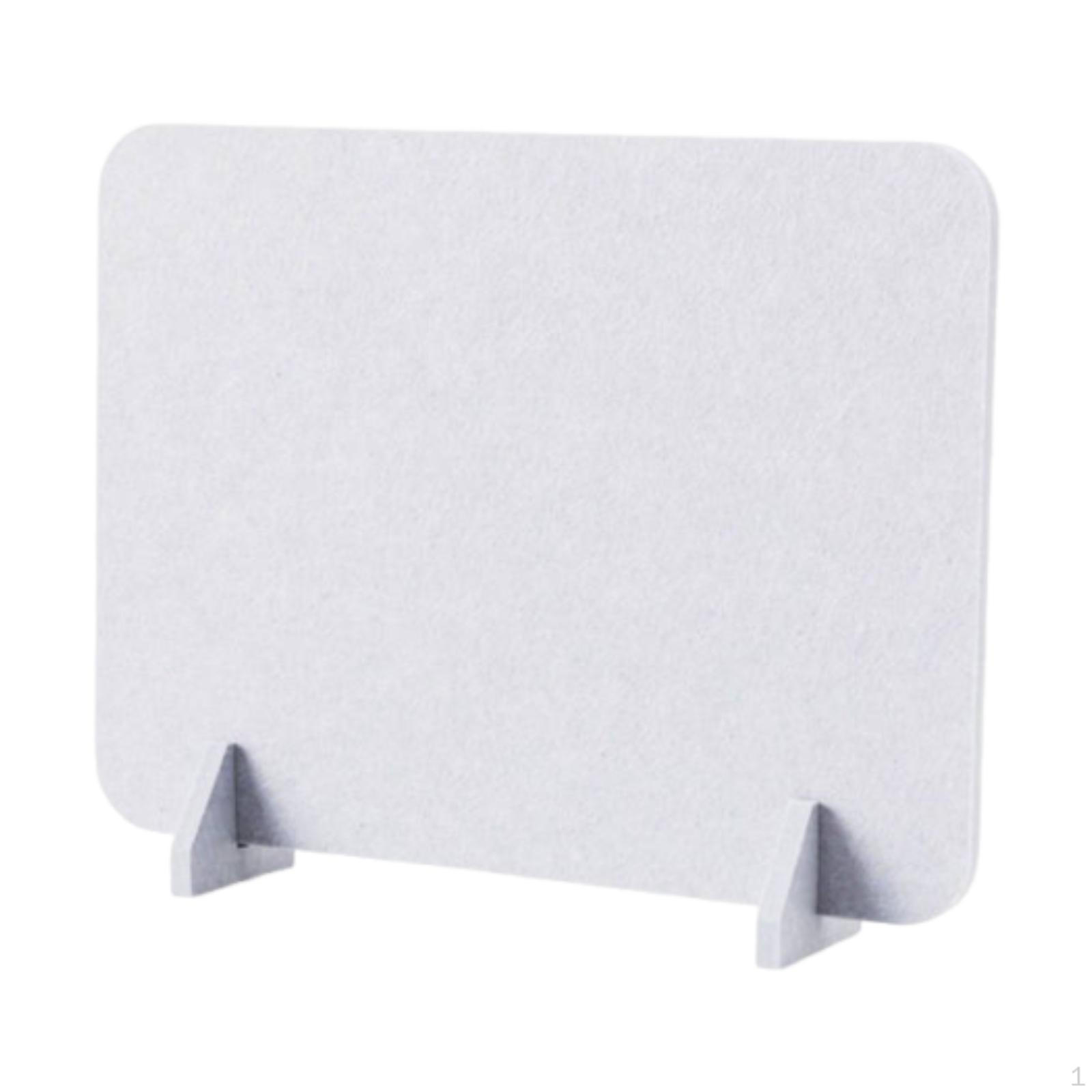 

Акустична настільна перегородка Настільна дошка Легкі екрани Панель конфіденційності для світло-сірий колір