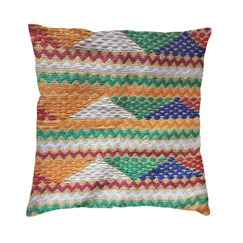 Nordic Style Ethiopian Cross Design Cushion Covers x Soft Pillow Case for Sofa Square Pillowcase Decoration Pillows