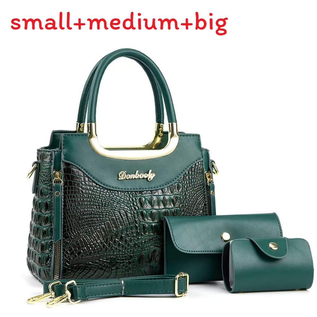 Womens Square Shape Pu Tote Bag With Inner Pockets For Casual Outings