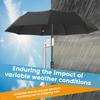 Kinderwagen Schirmhalterung Halter Verstellbarer Kinderwagen Schirmhalterung Edelstahl Klemme Ständer 2/3-Fach Sonnenschirm Befestigungsklemme