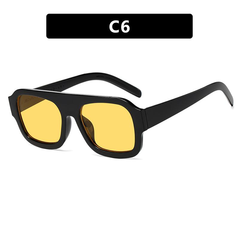 New Square Sunglasses Women Fashion UV400 Protection Luxury Outdoor Street Photography Sun Glasses Trendy Personalized