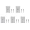 5PCS/10PCS 50A 600V Battery Power Connector Quick Disconnect 16mm² 6AWG Battery Quick Connect Silver-plated Copper