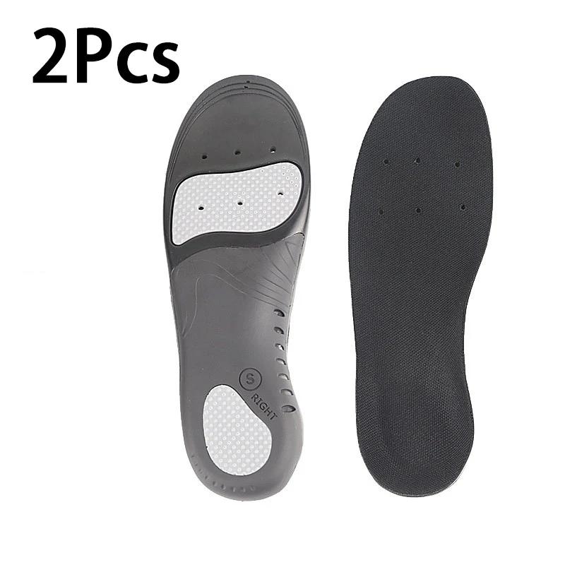 2/4PCS Arch Support Orthopedic Insoles Flat Feet Plantar Fasciitis Insoles GEL Shock Absorbing Soles Soft Elastic Sports Insoles