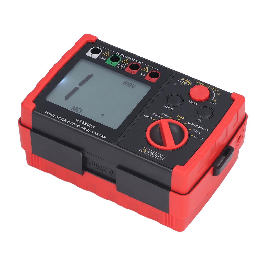 Digital Insulation Resistance Tester 250V 500V 1000V Megohmmeter Earth Ground Resistance Voltage