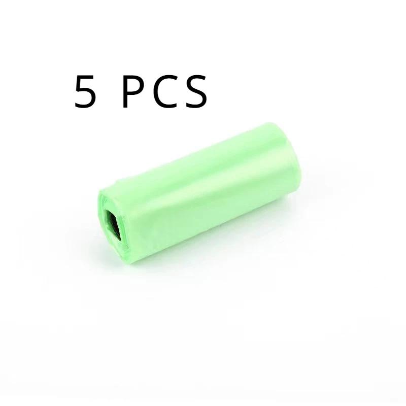 5 Stück Hundebeutel Haustier Kot Abfallbeutel Umweltfreundlich Auslaufsicher Hundebeutel Auslaufsichere Hundeabfallbeutel für Outdoor Haustierbedarf