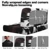 RV Camper Elastic Sofa Cover with Anti-Slip & Anti-Shedding Tie Rope